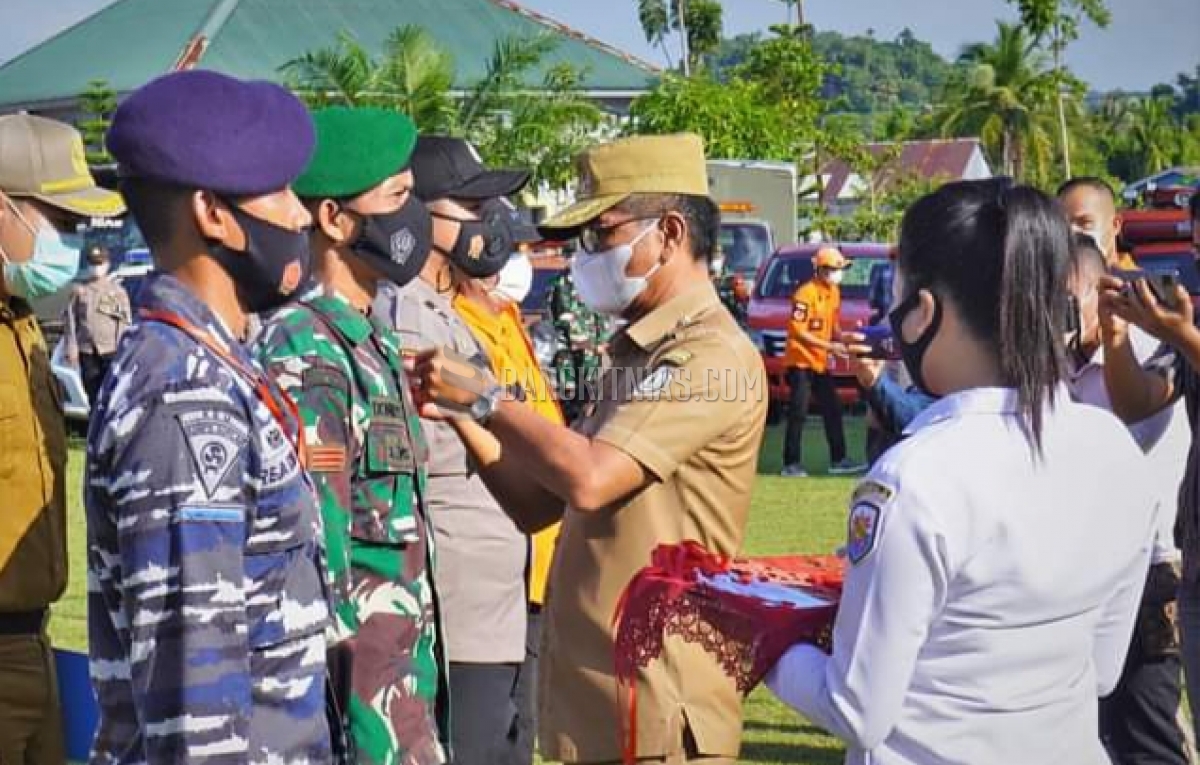 Lanal Nias Gelar Pelatihan Penanggulangan Bencana Alam