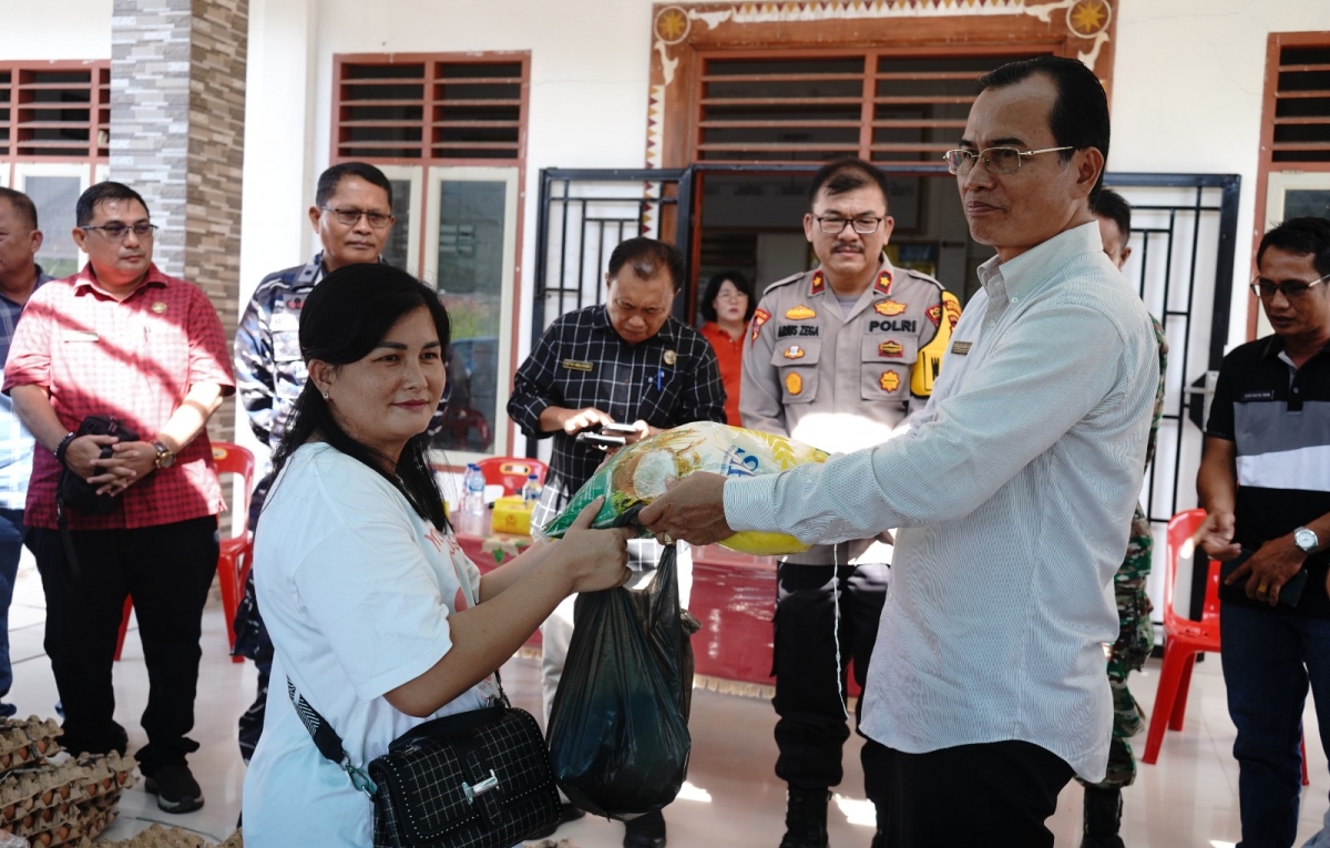 Pemkab Nias Selatan Laksanakan  Gerakan Pangan Murah